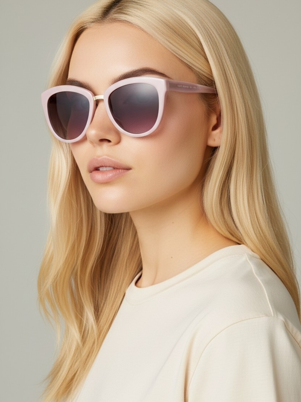 Kate Spade Cissko Pink Cat-Eye Sunglasses